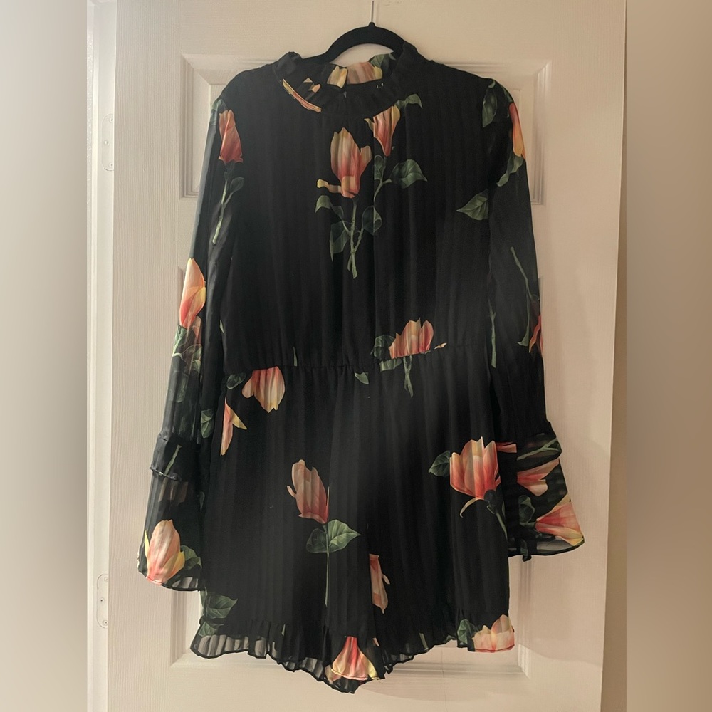 Ruffled Dressy Romper